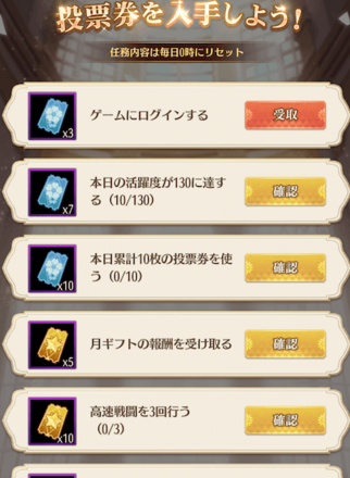 人気キャラクター総選挙