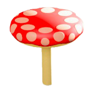 キノコちけいLのレッドの画像