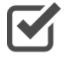 チェックマーク