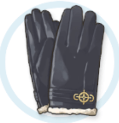 レザーグローブの画像