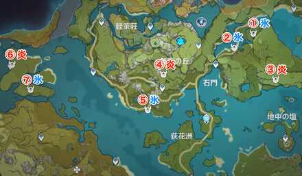 璃月・碧水の原