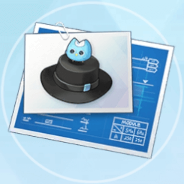 ビッグブラザーの中折れ帽の設計図画像