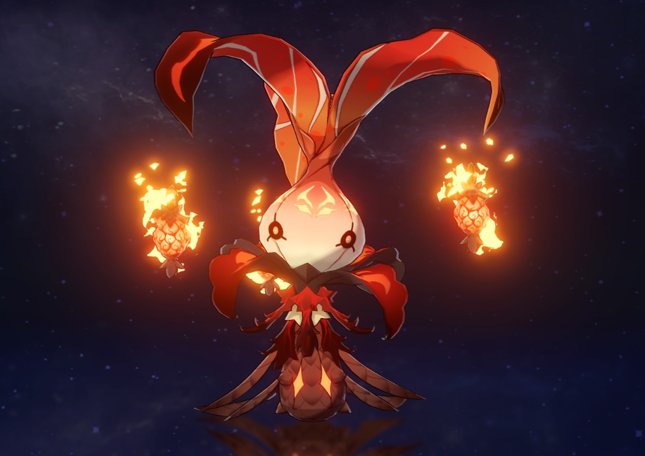 トリックフラワー炎