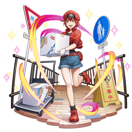 オセロニアの［今日も元気に！］赤血球の画像