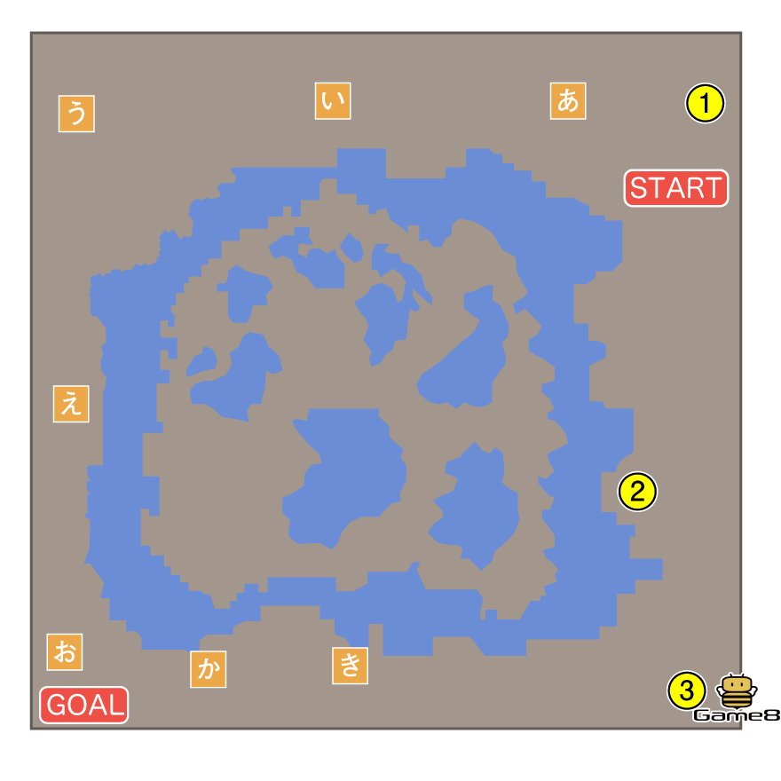 オアシス マップ