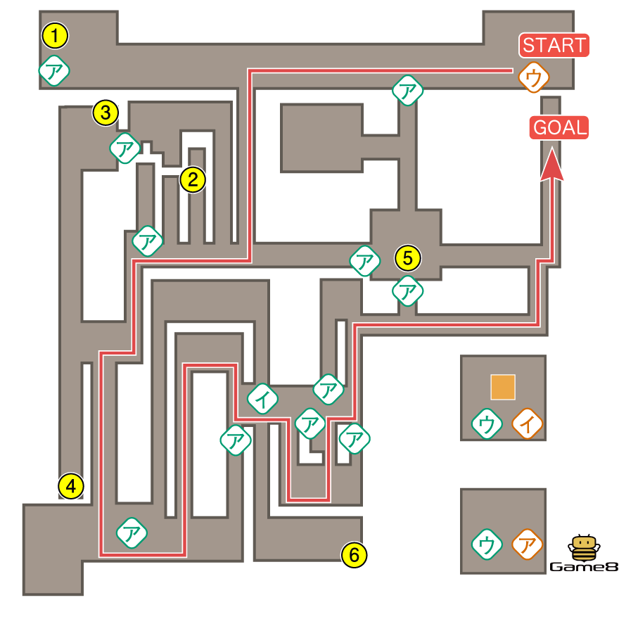 パラメキア マップ