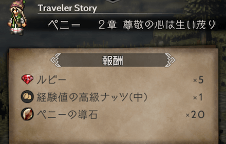 2章の攻略チャート