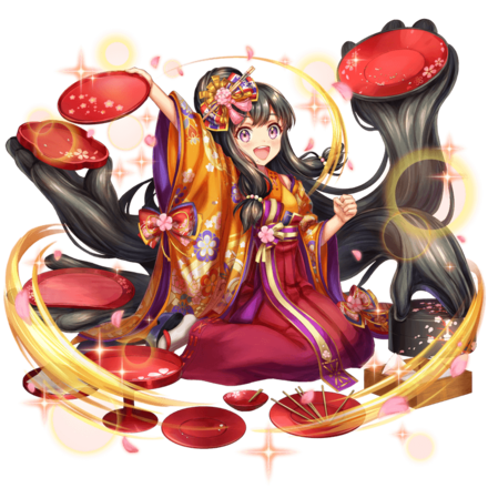 オセロニアの［食欲旺盛官女］おゆいの画像