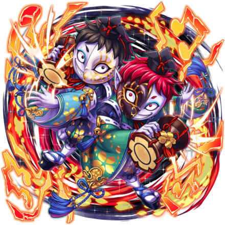 オセロニアの［悪戯者］ドルダム＆ドルディーの画像