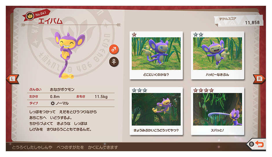 ポケモンフォト図鑑