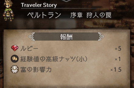 序章の攻略チャート