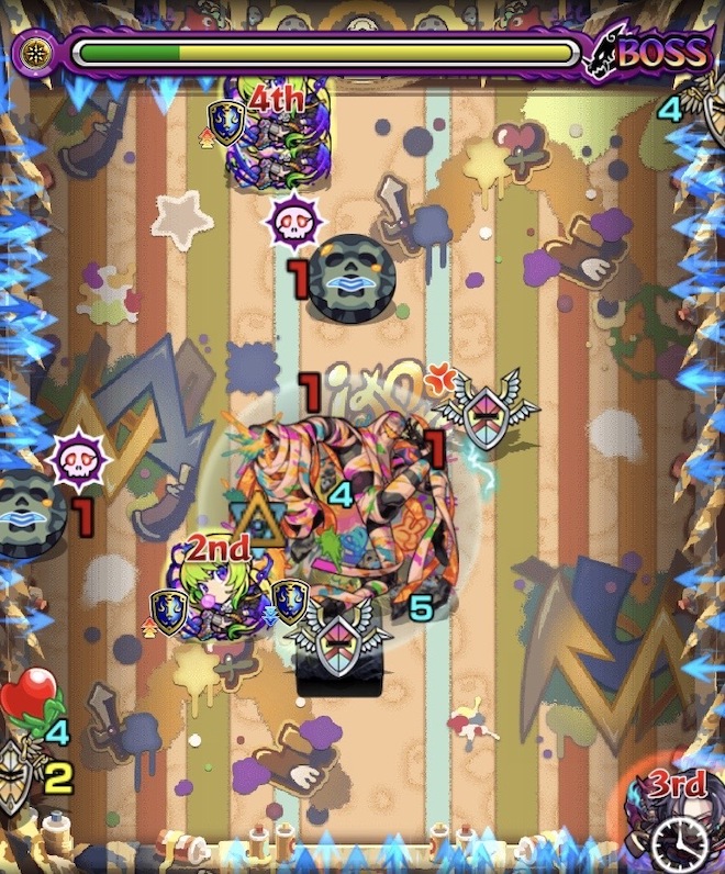 イグノー ボス2 移動後