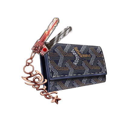 DOYARDのキーケース［ネイビー］