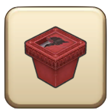 石版の台座(赤)