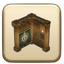 なぞの神殿のかべ