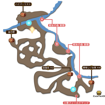 樹氷の森マップ