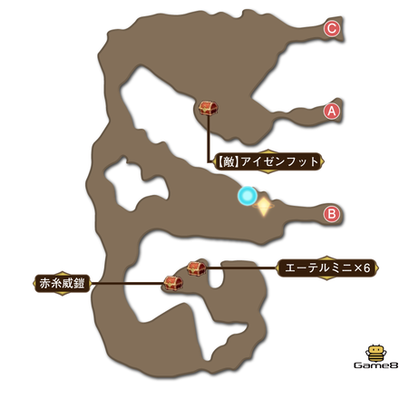 瘴気の森マップ