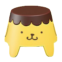 ポムポムプリンなテーブル画像