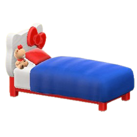 ハローキティなベッド画像