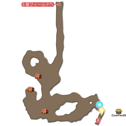 滝の隠れ道マップ