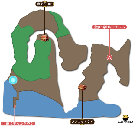 虚無の孤島マップ