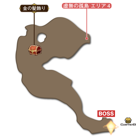 虚無の孤島マップ