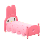 マイメロディなベッド画像