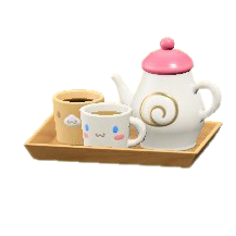 シナモロールなトレー画像