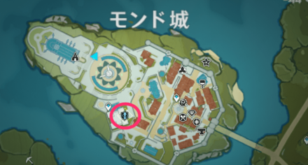 図書館の中では静かに！のマップ