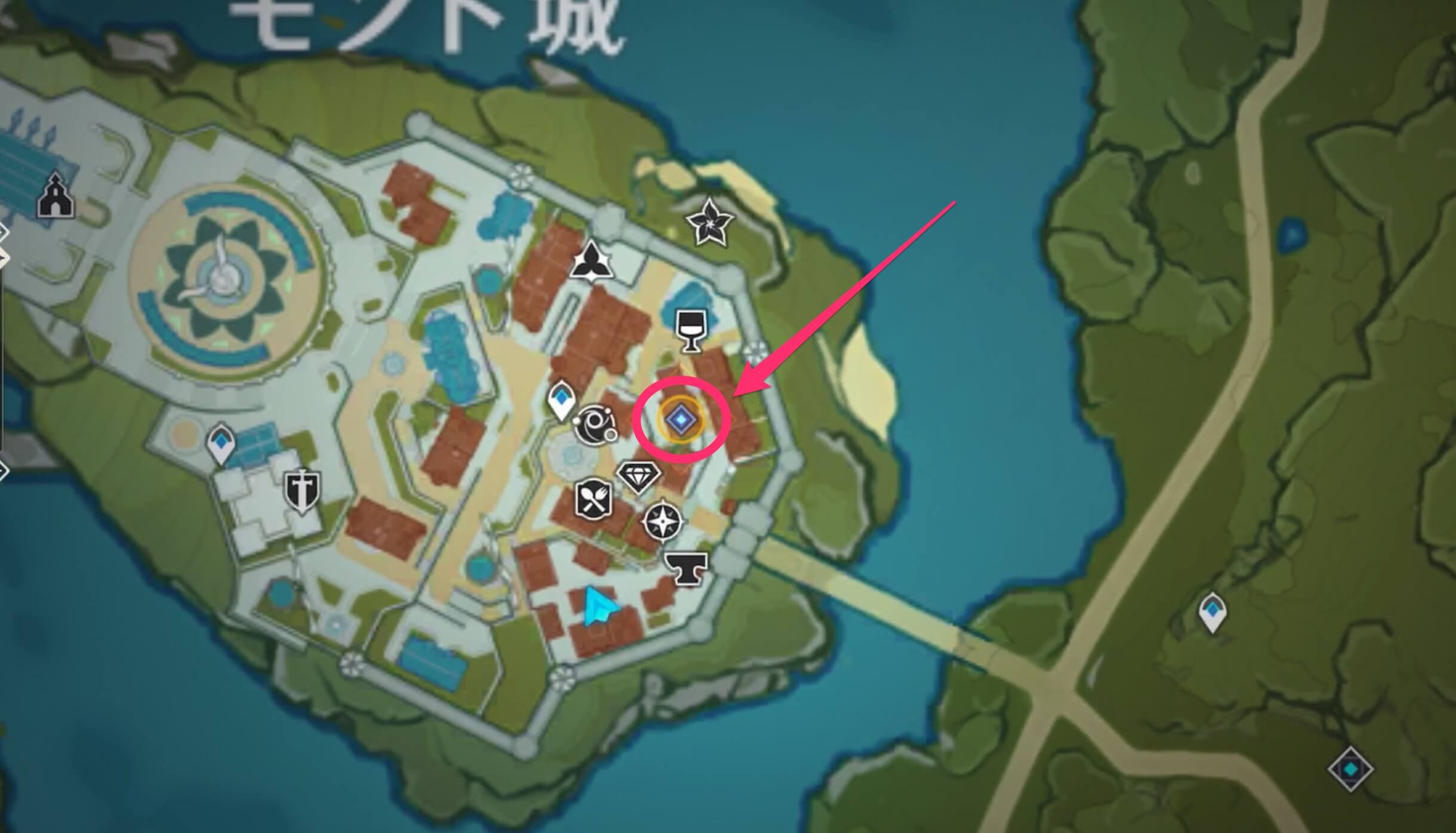 屋根の上にある枯れ花を片付ける2