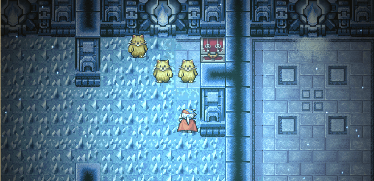 氷河　宝箱塞ぎ