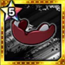 赤色のマウスピース★5の画像