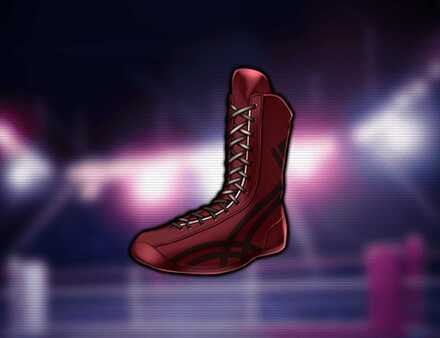 赤色のシューズ★5の画像