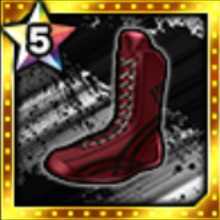 赤色のシューズ★5の画像