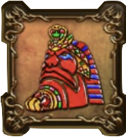 ファラオ・レッドの紋章・盾