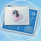 カゼヤマのワッペンの設計図画像