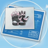 タクティカルグローブの設計図画像