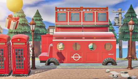 ロンドンバスの画像