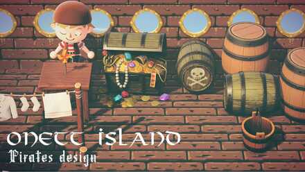 海賊船的な壁の画像