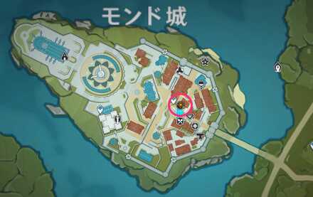 霧と風の境のマップ