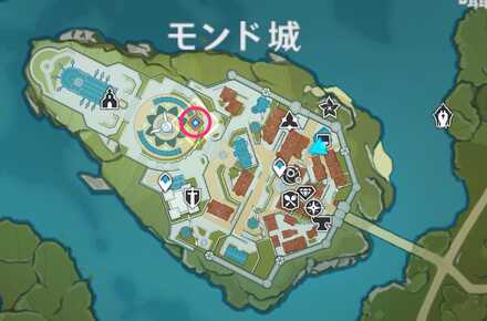 祭りの中の不協和音のマップ