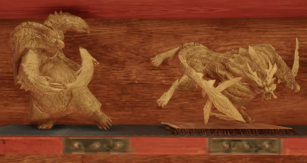 置物は自宅に飾ることができる