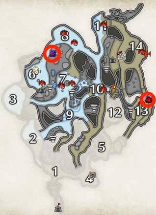 ビスマス輝石の場所