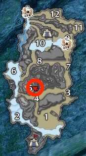 ハクメンコンモウのいる場所