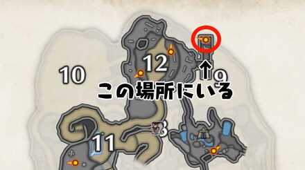 キングトリスのいる場所