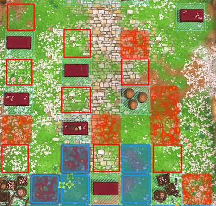 障害物を使ってふきとばしを防ごう