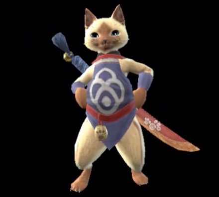 百竜シリーズネコの画像