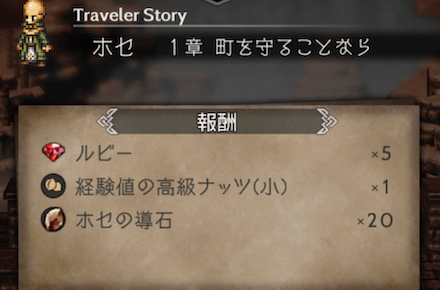 1章の攻略チャート