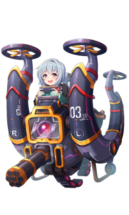 21 04 02 G123 ビビッドアーミー に新空軍英雄 ドローネ が登場 自作ドローンで自由に飛び回る ゲーム好きのぐうたら少女 ゲームエイト