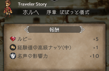 序章の攻略チャート